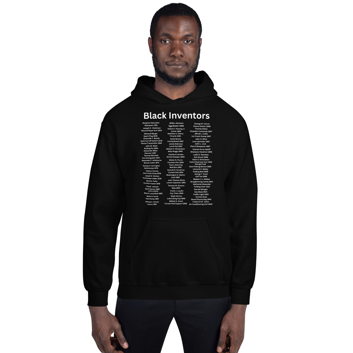 Black Inventors Unisex Hoodie