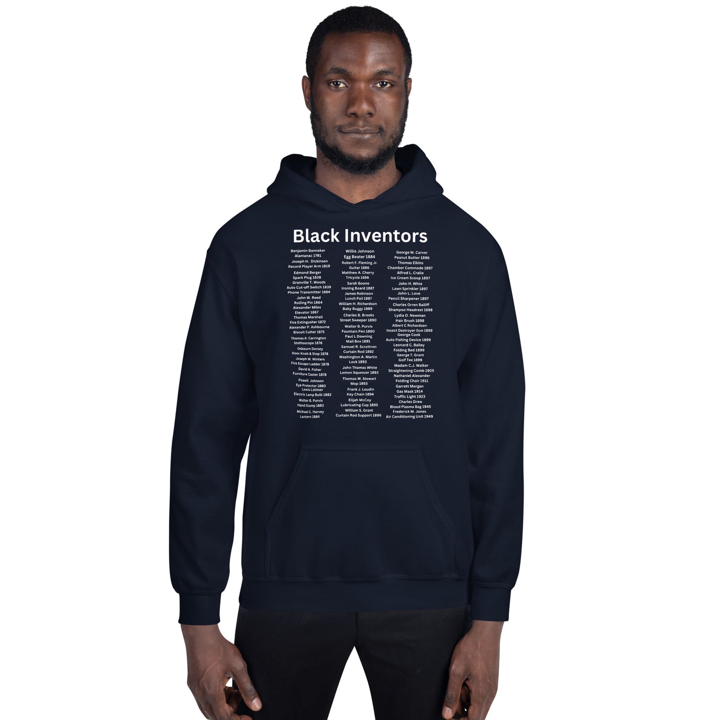 Black Inventors Unisex Hoodie